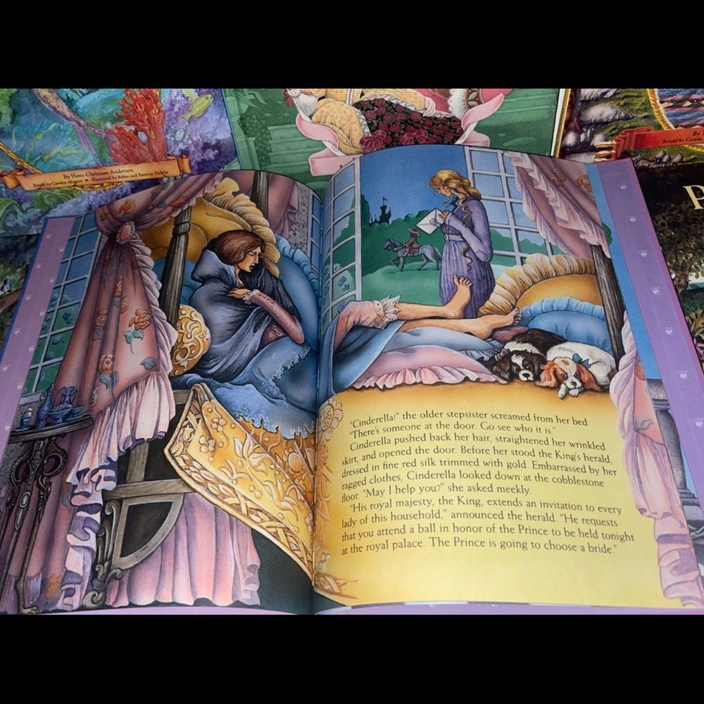 Ottenheimer Fairy Tale Series Books 6/ 10 - Vintage 1993- Lot Of 6 Books - Picture 3 of 4